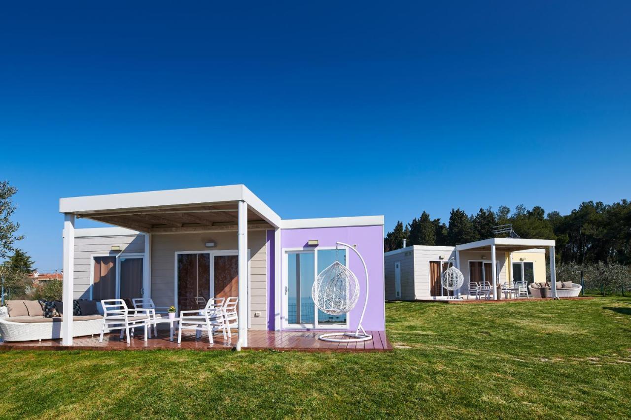 Mobile Homes Sunset Beach Zambratija Kültér fotó